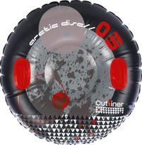 Pripučiama čiuožynė Outliner 3704, juoda/pilka (Black/Grey), 90 cm x 90 cm