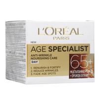 Dieninis veido kremas L'OREAL AGE SPECIALIST 65+, 50 ml