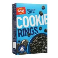 Sausi pusryčiai OHO COOKIE RINGS, 425 g