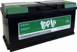Topla AGM Stop & Go 105Ah 950A 12V
