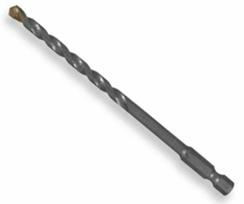 Grąžtas Stanley Masonry 62-53028XJ, mūrui/raudonos plytos, sraigtinis, hex 1/4, 10 mm x 15.2 cm