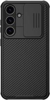 Nillkin CamShield Pro Magnetic Hard Case for Samsung Galaxy S24 - Juodas (Black)
