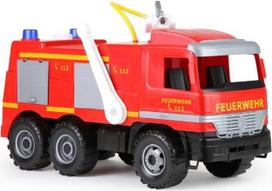 zaisline masina - LENA GIGA TRUCK gaisrinė mašina Actros, raudona (Red) - 1 nuotrauka