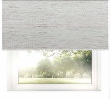 Ritininė užuolaida Silver SV-08, linų pilka/sidabro sp. išorė, 130 cm x 170 cm
