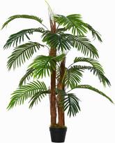Dirbtinis augalas vazone, palmė Outsunny HOMCOM, žalia, 120 cm