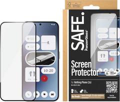 PanzerGlass "SAFE" Ekrano Apsauga Nothing Phone 2a, 2a Plus - Itin plačiai tinka (Ultra-Wide Fit)