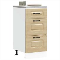 Kalmar Kitchen Bottom Cabinet, Sonoma Oak