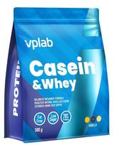 Proteinai VPLab Casein & Whey, vanilės skonio, 500 g