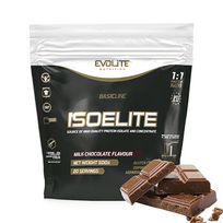 Proteinai EvoLite IsoElite, pieniško šokolado skonio, 500 g