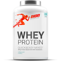 Proteinai Dion Whey Protein, braškių skonio, 900 g