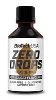 Funkcinis maistas BioTech USA Zero Drops Flavouring, riešutų nuga, 0.05 l