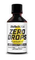 Funkcinis maistas BioTech USA Zero Drops Flavouring, sūrio pyragas, 0.05 l