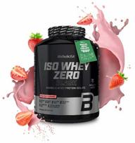 Maisto papildas BioTech USA Iso Whey Zero, braškių skonio, 908 g
