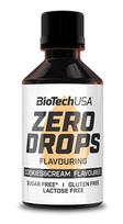 Funkcinis maistas BioTech USA Zero Drops Flavouring, sausainių kremo skonio, 0.05 l