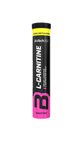 Maisto papildas BioTech USA L-Carnitine Effervescent, 0.5 g, 20 vnt.