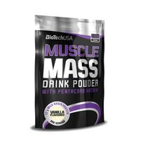 papildai didinimui - Masės didinimo produktas BioTech USA Muscle Mass, vanilės skonio, 1000 g - 1 nuotrauka