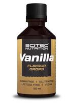 Funkcinis maistas Scitec Nutrition Flavour Drops, vanilės skonio, 0.05 l