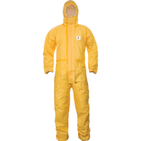 kombinezonas vyrams - Darbinis kombinezonas vyrams Cerva Chemsafe Shield, geltona, XXL dydis - 1 nuotrauka