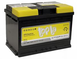 Topla EFB Stop&Go TSG70, 12V, 70Ah, 760A EN