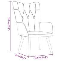 kedai relax - Fotelis VLX Relaxing, juodas, 69 cm x 61.5 cm x 95.5 cm - 3 nuotrauka