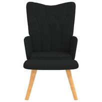 kedai relax - Fotelis VLX Relaxing, juodas, 69 cm x 61.5 cm x 95.5 cm - 6 nuotrauka