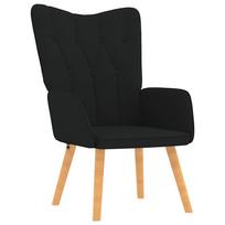 kedai relax - Fotelis VLX Relaxing, juodas, 69 cm x 61.5 cm x 95.5 cm - 9 nuotrauka