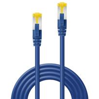 tinklo kabelis 50m - Lindy Patchkabel Cat6A S/FTP LSOH Cat7 Rohkabel blau 7.50m - 2 nuotrauka
