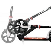 razor paspirtukas - Razor A5 Lux Scooter Black Label (Juodas) - 5 nuotrauka
