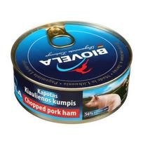 Kapotas kiaulienos kumpis BIOVELA, 240 g