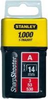 Stanley kabės A tipas (1-TRA209T), 14 mm, 1000 vnt.