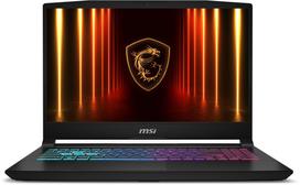 intel - MSI Katana 15 HX B14WGK-293US, Intel Core i7-14650HX, 16 GB, 1 TB, 15.6", Nvidia GeForce RTX 5070, Juodas (Black) - 1 nuotrauka