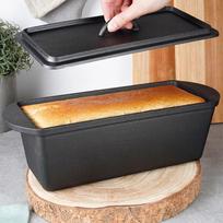 Vilde ketaus duonos forma su dangteliu 35 cm, 3 L, 279009