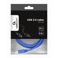 usb a usb b 3.0 - Gembird Cable USB to USB Blue 1.8 m - 3 nuotrauka