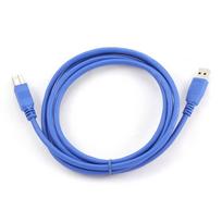 usb a usb b 3.0 - Gembird Cable USB to USB Blue 1.8 m - 4 nuotrauka
