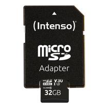 microtas - Intenso Professional 32GB microSDHC UHS-I Class 10  + SD Adapter 3433480 - 2 nuotrauka