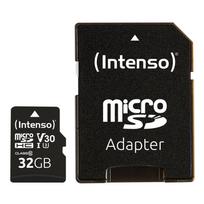 microtas - Intenso Professional 32GB microSDHC UHS-I Class 10  + SD Adapter 3433480 - 3 nuotrauka