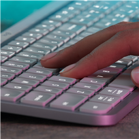 logitech master klaviatura - Logitech MX Keys S EN (Šviesiai pilka) - 6 nuotrauka