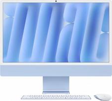apple imac m4 - Apple iMac 24" 4.5K Retina M4 16GB 512GB SSD Mėlynas (Blue) - 1 nuotrauka