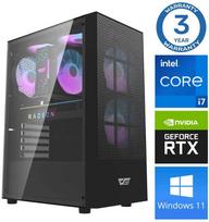 INTOP i7-14700F 32GB DDR5 500GB SSD M.2 NVME RTX 5060 Ti 8GB Windows 11 Juodas (Black)