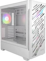 atx korpusai - ADATA STARKER AIR BTF MidiTower ATX EATX MicroATX MiniITX Balta (White) - 1 nuotrauka