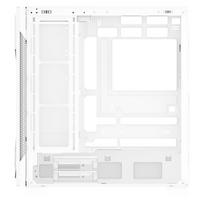 atx korpusai - ADATA STARKER AIR BTF MidiTower ATX EATX MicroATX MiniITX Balta (White) - 11 nuotrauka