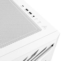 atx korpusai - ADATA STARKER AIR BTF MidiTower ATX EATX MicroATX MiniITX Balta (White) - 12 nuotrauka