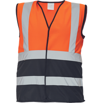 Liemenė universalus Cerva Lynx Duo HV, juoda/oranžinė, L dydis