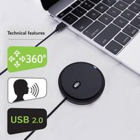360 - Mikrofonas Techly ICC SH-22, juoda - 15 nuotrauka