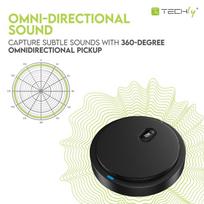 360 - Mikrofonas Techly ICC SH-22, juoda - 18 nuotrauka