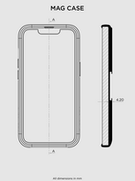 pixel 6a - Quad Lock Google Pixel 8 Pro MAG telefono dėklas - Juodas (Black) - 2 nuotrauka