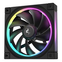 korpuso ausintuvai - Deepcool FL12-3 in 1 Kompiuterio Korpusui Ventiliatorius 120 mm Juodas (Black) 3 vnt. - 2 nuotrauka