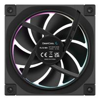 korpuso ausintuvai - Deepcool FL12-3 in 1 Kompiuterio Korpusui Ventiliatorius 120 mm Juodas (Black) 3 vnt. - 5 nuotrauka