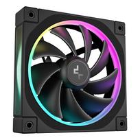 korpuso ausintuvai - Deepcool FL12-3 in 1 Kompiuterio Korpusui Ventiliatorius 120 mm Juodas (Black) 3 vnt. - 6 nuotrauka