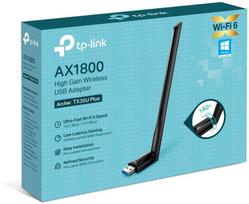 tp link ax1800 - TP-Link Archer TX35U Plus AX1800 Wi-Fi 6 USB Adapteris - 1 nuotrauka